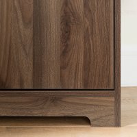 12332 Walnut Bar Cabinet with Bottle Storage - Vietti-2