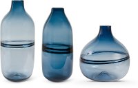 10 Inch Persian Blue Glass Vase