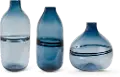 12 Inch Persian Blue Glass Vase