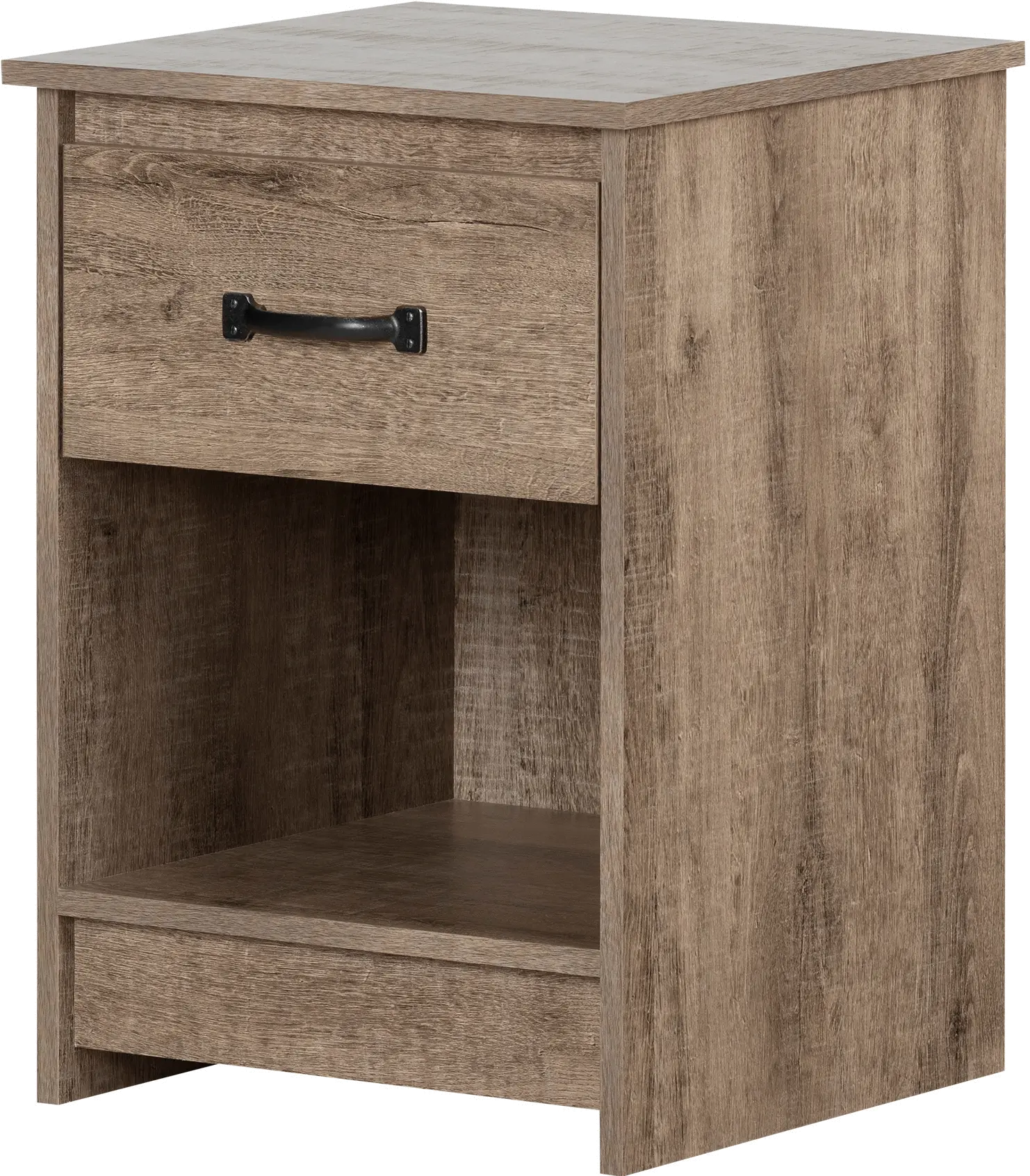 12416 Tassio Farmhouse Weathered Oak Nightstand-6