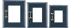 9 Inch Navy Blue Picture Frame