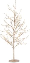 24 Inch Gold Glittered Faux Twig Tree