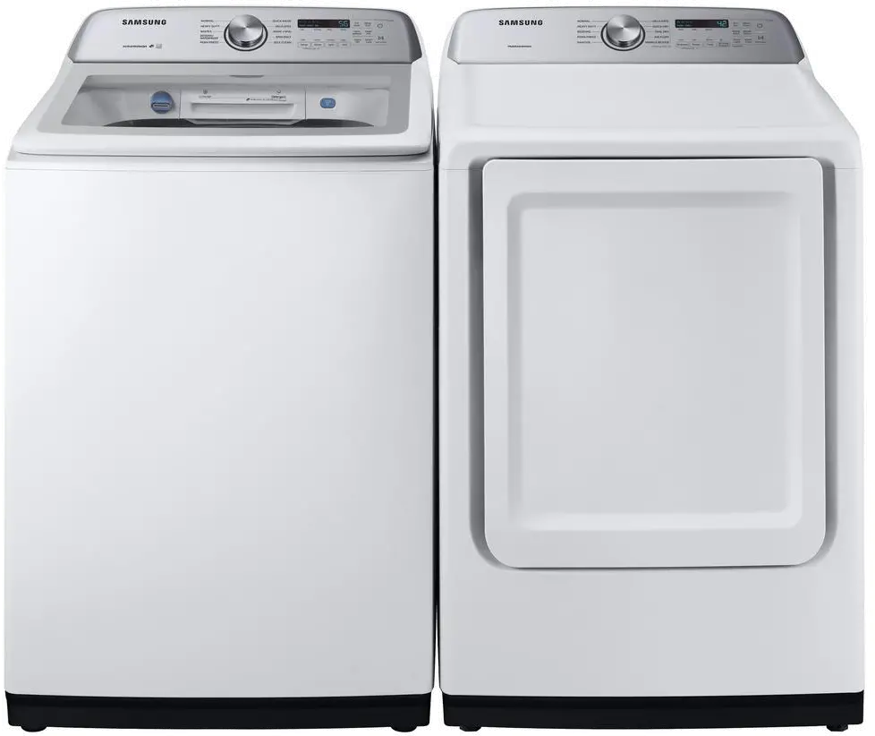 KIT Samsung Electric Laundry Pair - 5200 White-1
