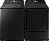 KIT Samsung Top Load Washer and Dryer Pair - Black 5400