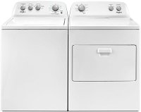 KIT Whirlpool Top Load Washer and Electric Dryer Pair - 4850 White