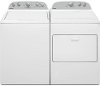 KIT Whirlpool Top Load Washer and Dryer Pair - White Gas