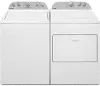 KIT Whirlpool Top Load Washer and Dryer Pair - White Gas
