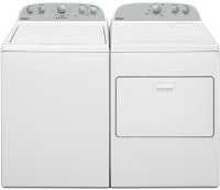 KIT Whirlpool Top Load Washer and Dryer Pair - White Gas