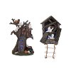 Assorted Light Up Haunted Tree House Halloween Decoration