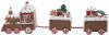 Brown, Red and White PVC Gingerbread Train