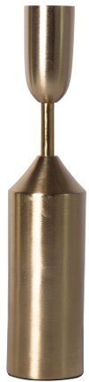 9 Inch Brass Metal Taper Candle Holder