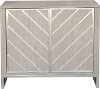 Industrial Gray Door Chest - Modern Eclectic