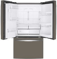 GYE22GMNES GE 36 Inch French Door Smart Refrigerator - 22.08 cu. ft. Counter Depth, Slate-5