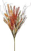 Multi Color Faux Rat-Tail Grass Spray for Arrangement