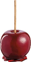 Red 8 Inch Faux Candy Apple Halloween Decoration