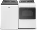 .WHP-5105-W/W-ELE-PR Whirlpool Laundry Pair with Top Load Washer - White