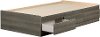 12468 Gray Maple Twin Platform Storage Bed - Volken