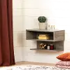 12504 Sazena Weathered Oak Floating Nightstand - South Shore
