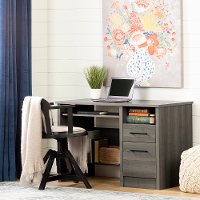 12509 Gray Maple Desk - Gravity