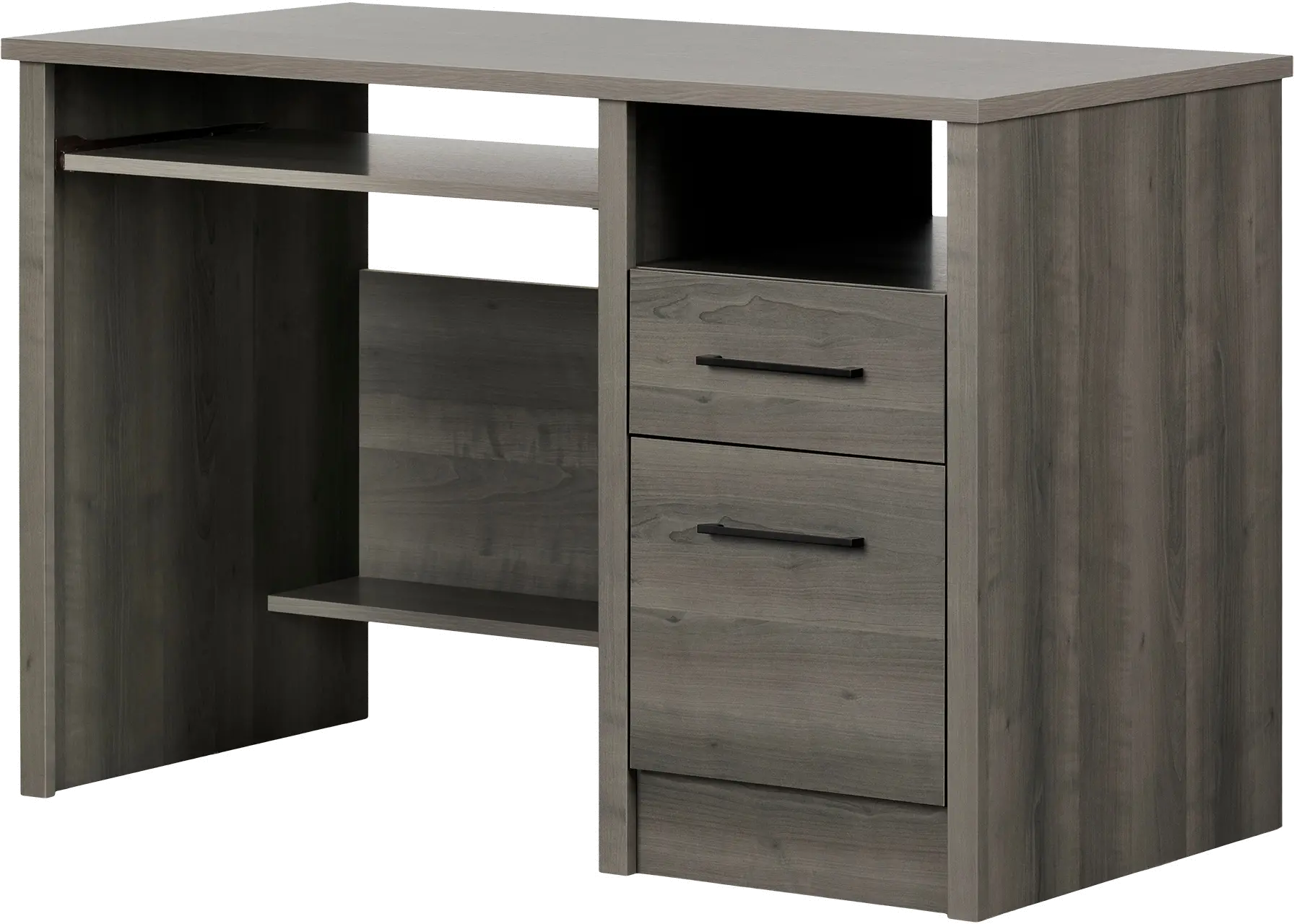 12509 Gray Maple Desk - Gravity-5