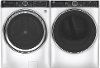 KIT GE White Front Load Washer and Dryer Set - Electric
