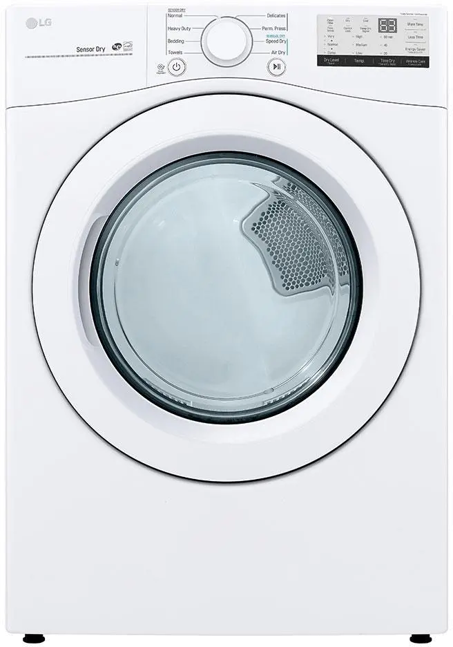 KIT LG White Gas Dryer Pair - 3400 Series-2