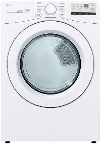 KIT LG White Gas Laundry Pair - 3400 Series-2