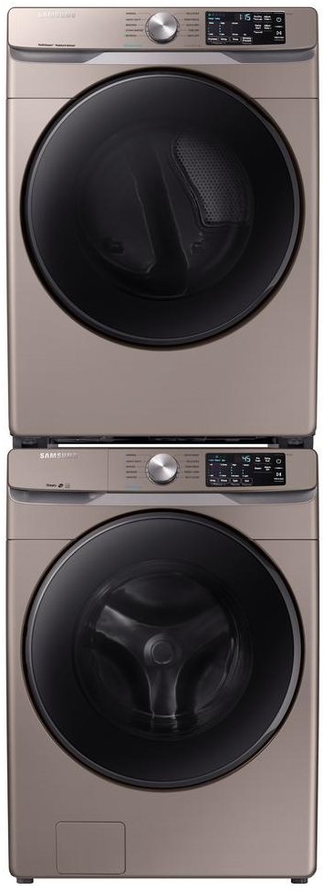 KIT Samsung Laundry Pair with Front Load Washer and Dryer - Champagne-2