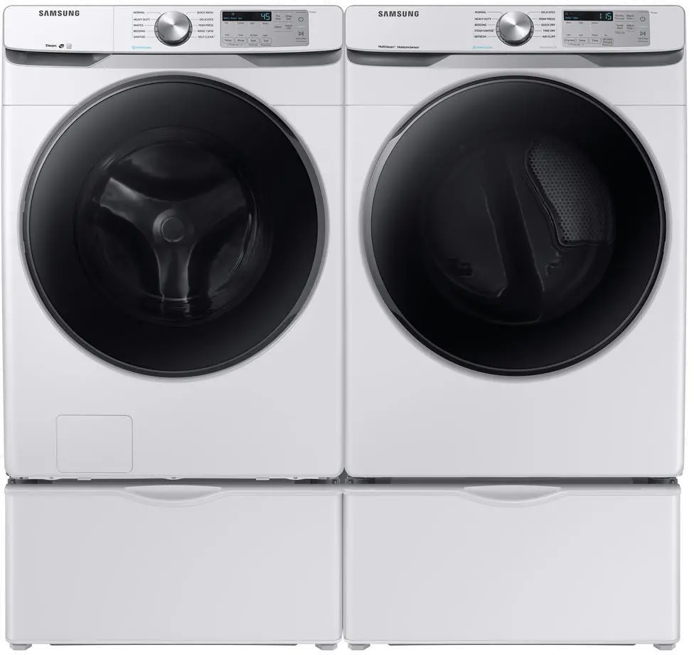 KIT Samsung WF6100 Laundry Pair - White-1