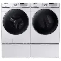 KIT Samsung WF6100 Laundry Pair - White
