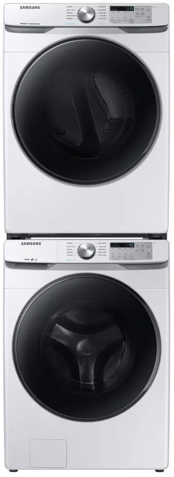 KIT Samsung WF6100 Laundry Pair - White-2