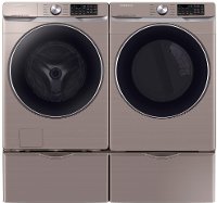 KIT Samsung High-Efficiency Laundry Pair - Champagne Electric