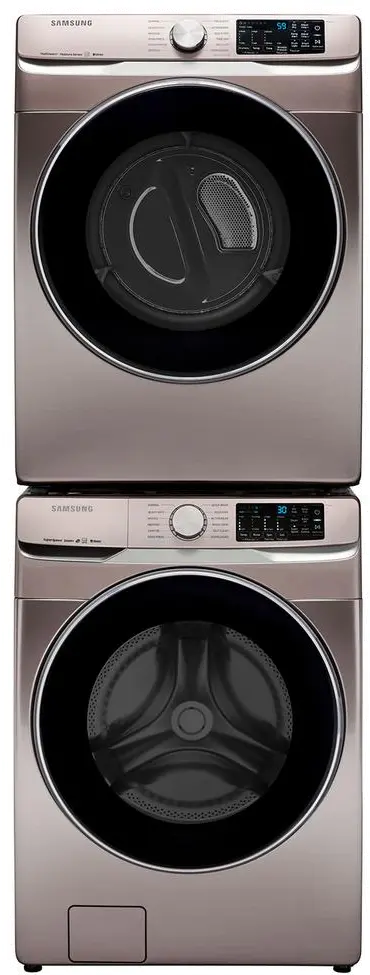 KIT Samsung High-Efficiency Laundry Pair - Champagne Electric-2