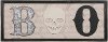Cream, Black and Gray Wooden Boo Skull Halloween Wall Decor