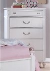 Clearance Traditional White Chest of Drawers - Aubree