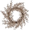 20 Inch Floral Champagne Berry Wreath Arrangement