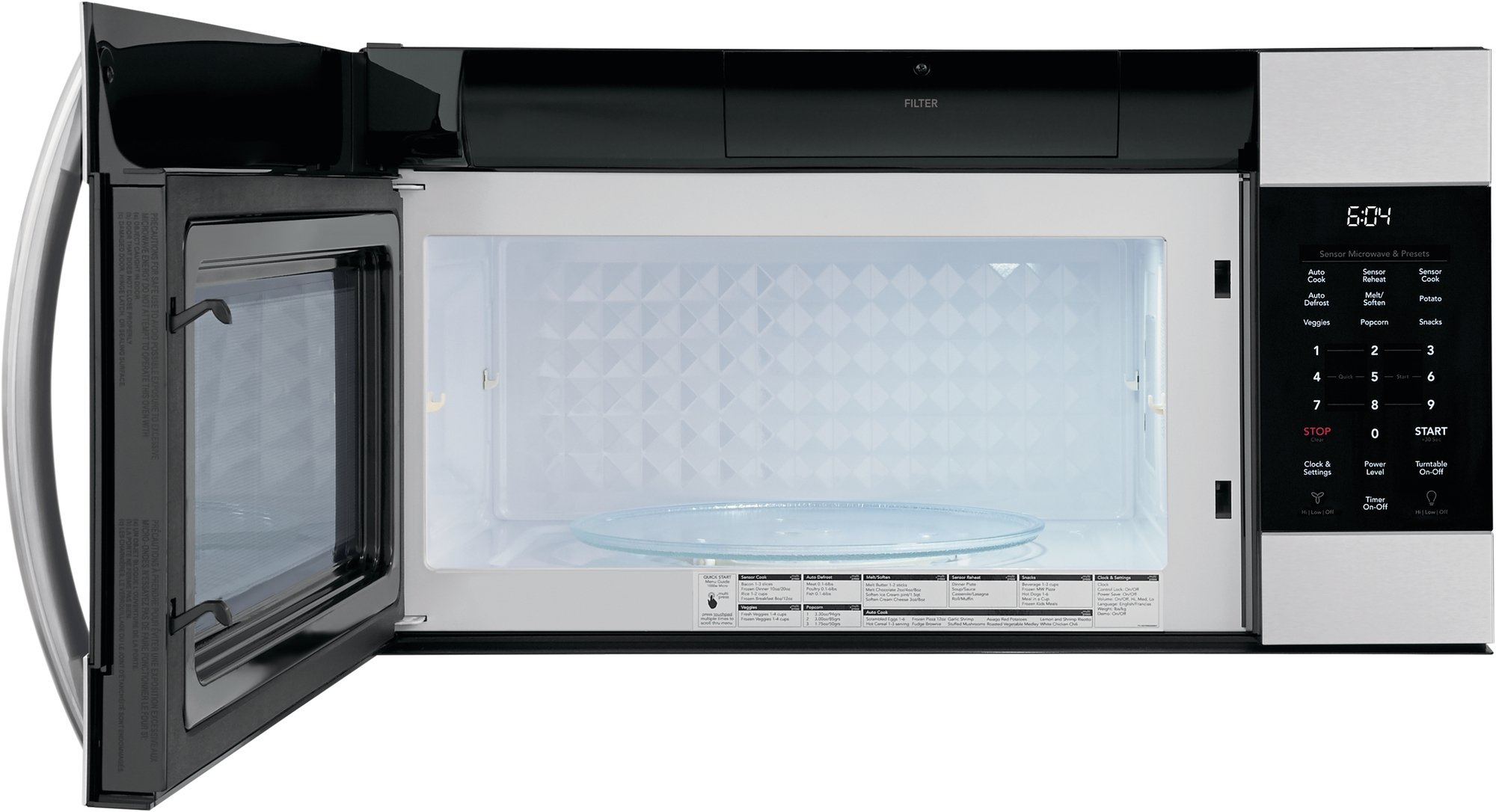 FGMV17WNVF Frigidaire Gallery Over The Range Microwave - 1.7 cu. ft. Fingerprint Resistant Stainless Steel-2