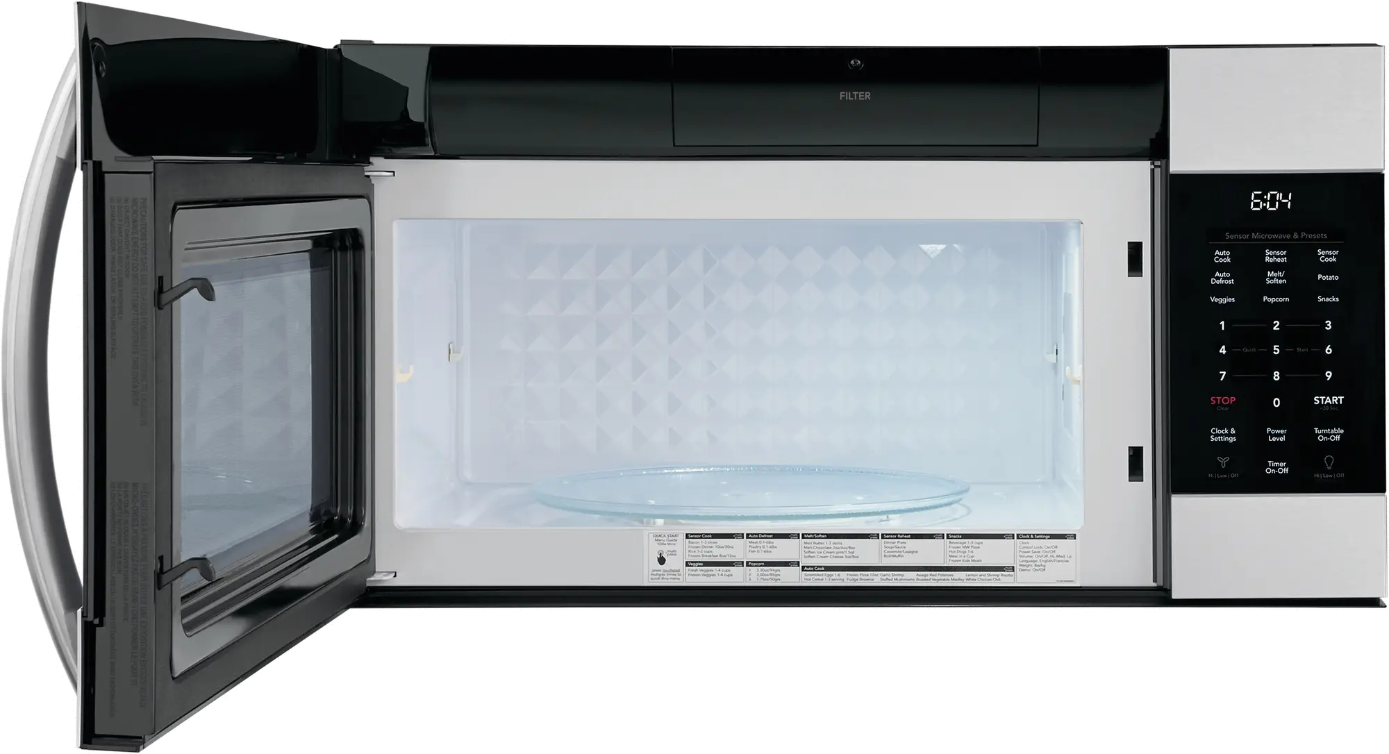 FGMV17WNVF Frigidaire Gallery Over The Range Microwave - 1.7 cu. ft. Fingerprint Resistant Stainless Steel-2