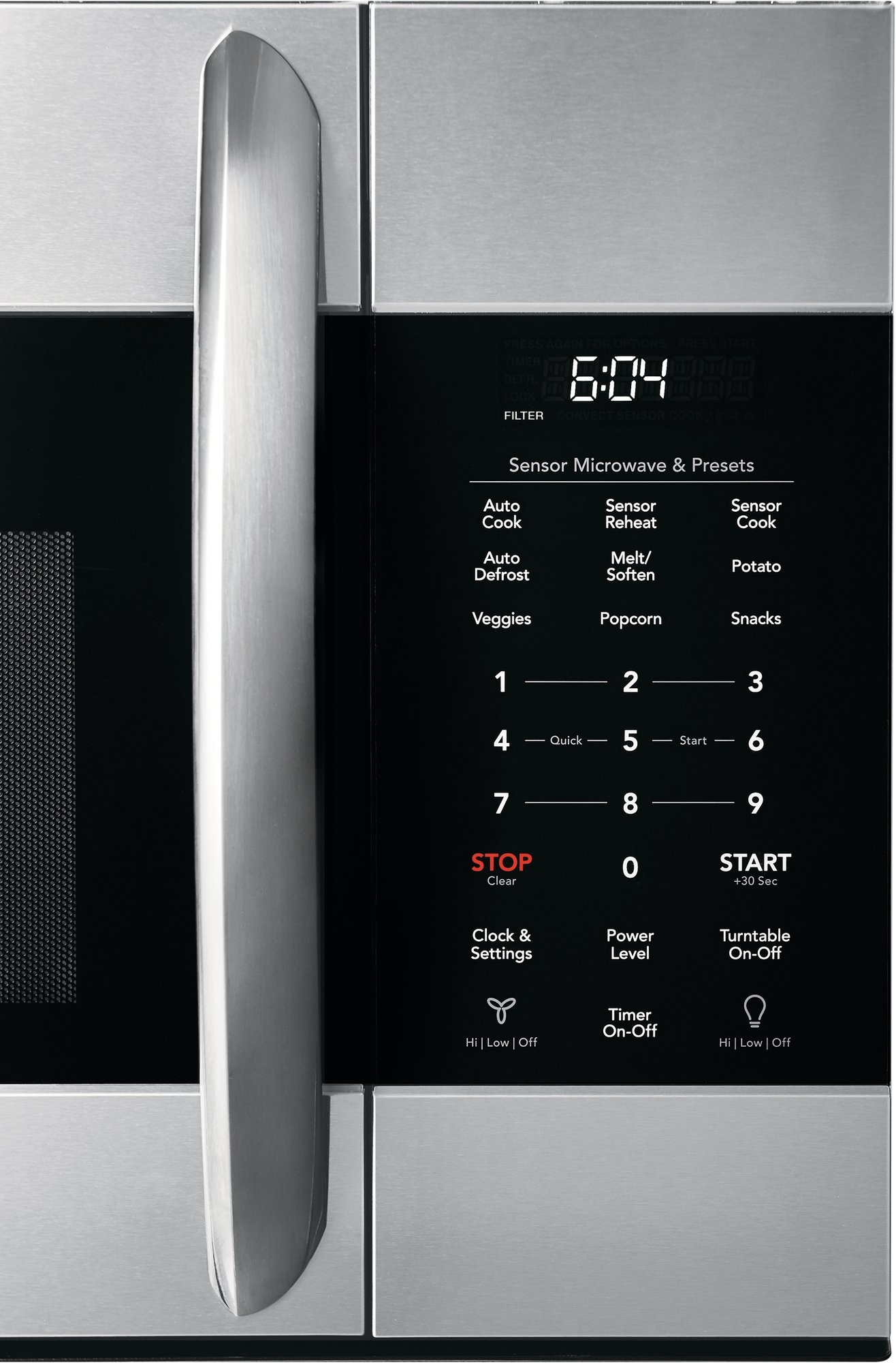 FGMV17WNVF Frigidaire Gallery Over The Range Microwave - 1.7 cu. ft. Fingerprint Resistant Stainless Steel-3