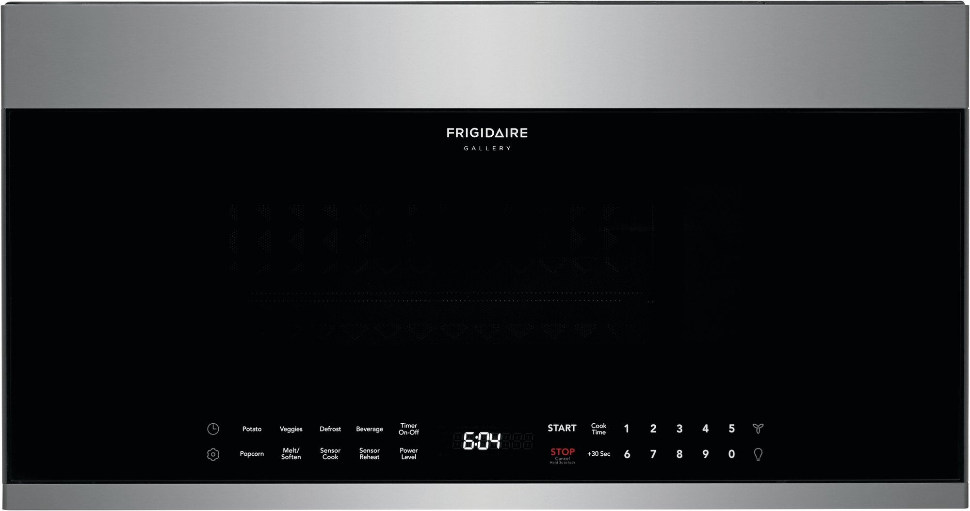 FGBM19WNVF Frigidaire Gallery Over the Range Microwave - 1.9 cu. ft. Fingerprint Resistant Stainless Steel-1