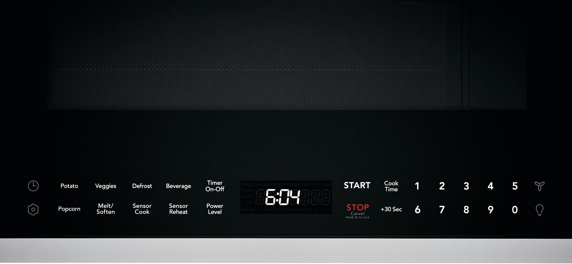 FGBM19WNVF Frigidaire Gallery Over the Range Microwave - 1.9 cu. ft. Fingerprint Resistant Stainless Steel-2