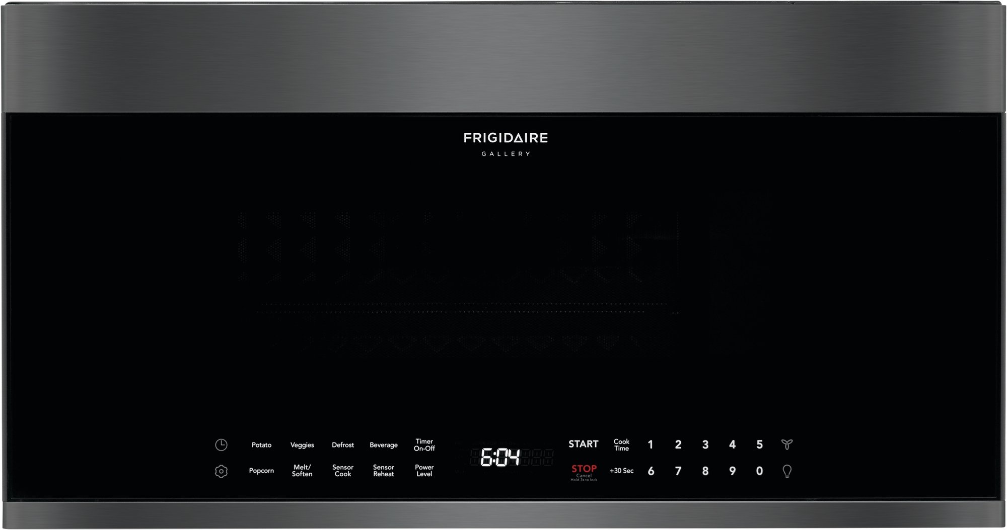 FGBM19WNVD Frigidaire Gallery Over the Range Microwave - 1.9 cu. ft. Black Stainless Steel-1