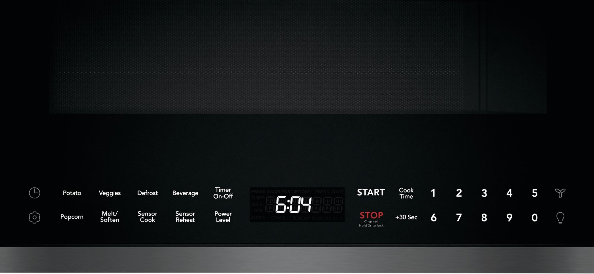 FGBM19WNVD Frigidaire Gallery Over the Range Microwave - 1.9 cu. ft. Black Stainless Steel-3