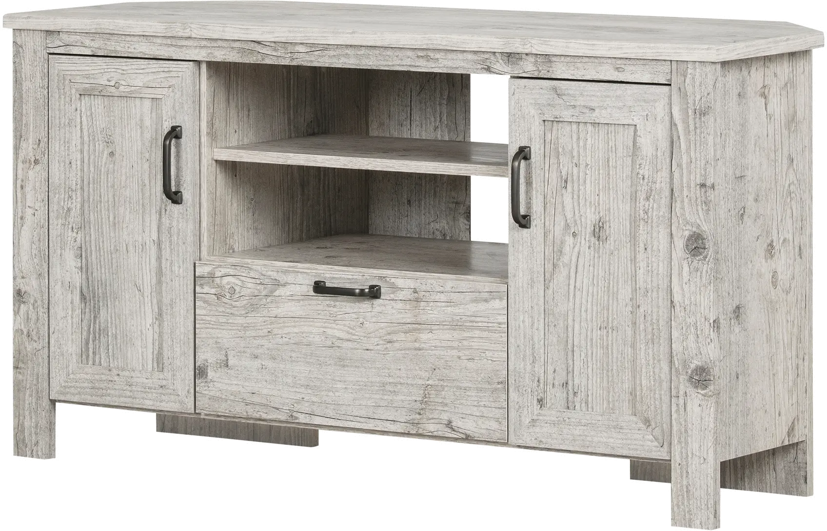 12554 Seaside Pine Corner TV Stand - Lionel-2