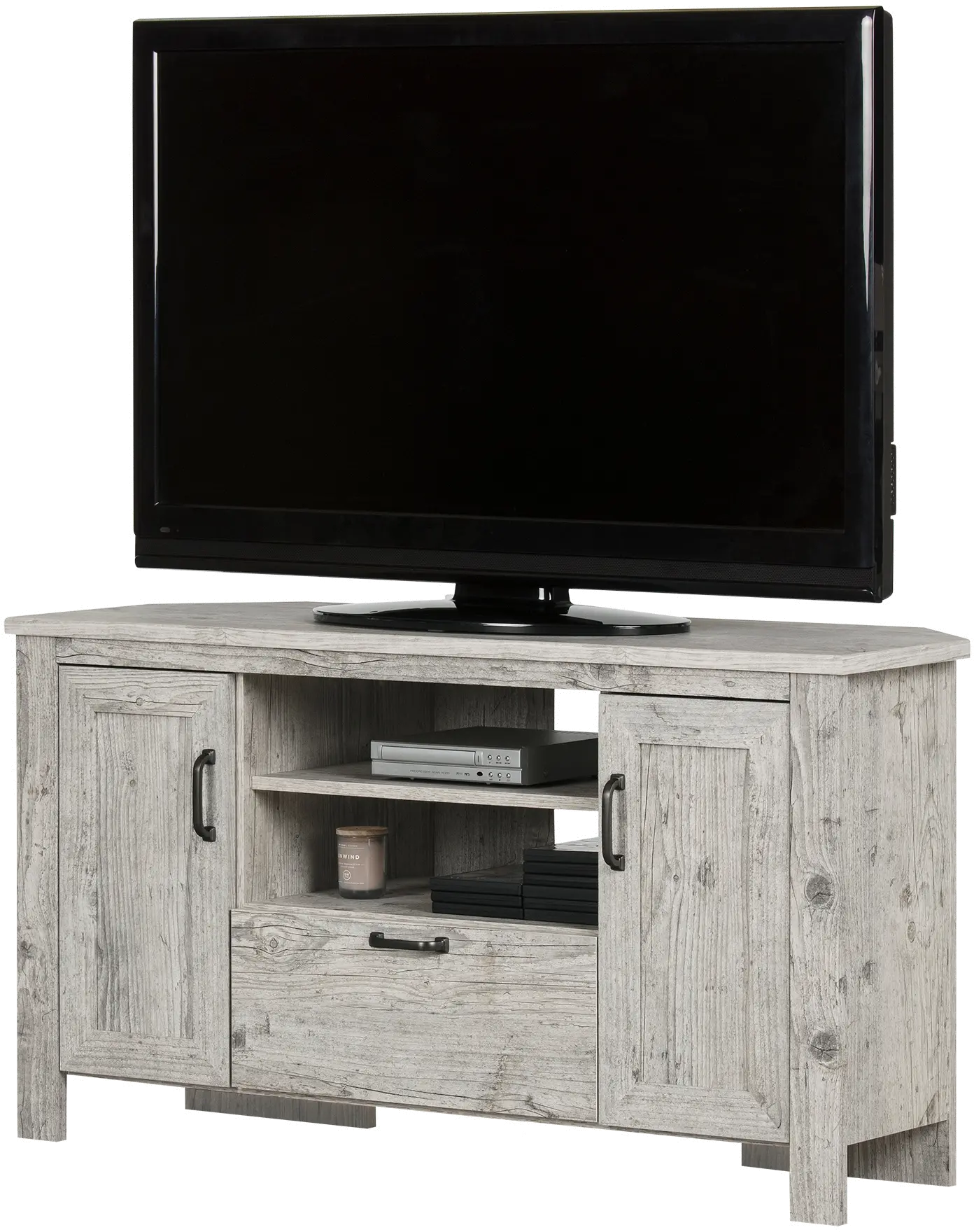 12554 Seaside Pine Corner TV Stand - Lionel-6