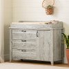 12597 Seaside Pine Changing Table with Drawers - Lionel