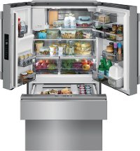 PRMC2285AF Frigidaire Professional 36 Inch French Door Refrigerator - Counter Depth, 21.8 cu. ft., Stainless Steel-3