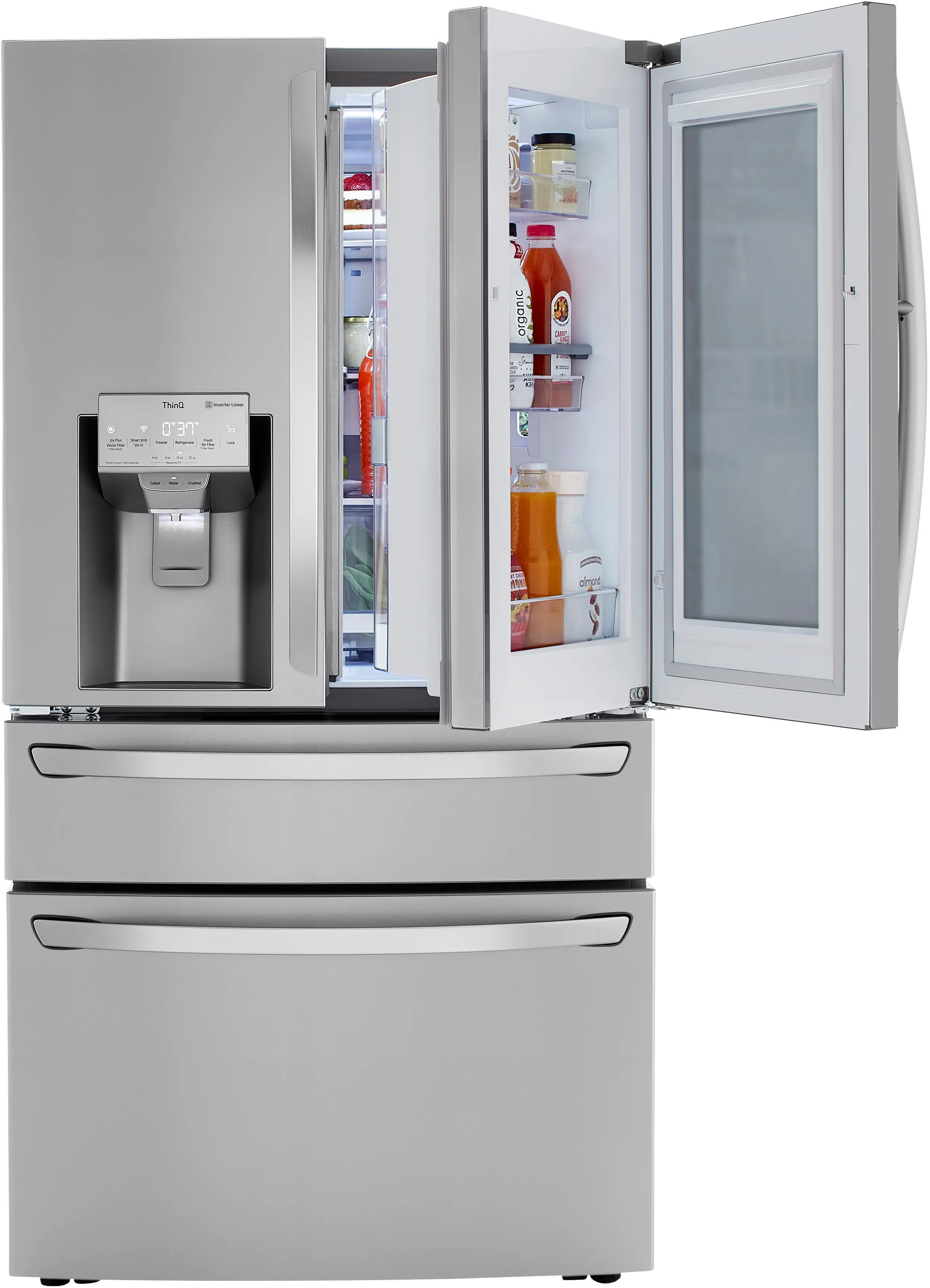 LRMVS3006S LG 29.5 cu ft French Door Refrigerator - Stainless Steel-2