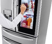 LRMVS3006S LG 36 Inch French Door in Door Smart Refrigerator with Craft Ice and InstaView- 29.5 cu. ft., Fingerprint Resistant Stainless Steel-8