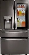 LRMVS3006D LG 29.5 cu ft French Door in Door Refrigerator - Black Stainless Steel